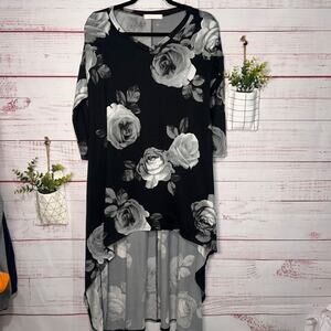 Eldridge Black Rosie High Low Tunic | Women’s Large